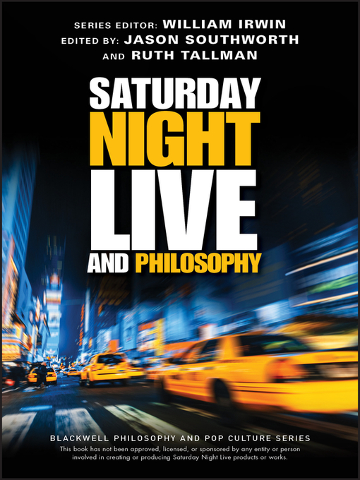 Cover image for Saturday Night Live and Philosophy